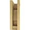 Ekena Millwork 6"W x 12"D x 18"H Classic Alma Rough Cedar Woodgrain TimberThane Corbel, Primed Tan CORUR06X12X18ALMRCPR - alternate 2